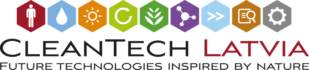Cleantech Latvia logo LIELS