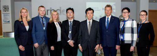 The Ambassador of Japan to Latvia visits Grindeks